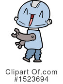 Robot Clipart #1523694 by lineartestpilot