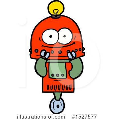 Royalty-Free (RF) Robot Clipart Illustration by lineartestpilot - Stock Sample #1527577