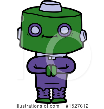 Royalty-Free (RF) Robot Clipart Illustration by lineartestpilot - Stock Sample #1527612