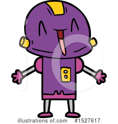 Royalty-Free (RF) Robot Clipart Illustration by lineartestpilot - Stock Sample #1527617