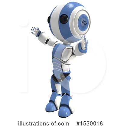 Royalty-Free (RF) Robot Clipart Illustration by Leo Blanchette - Stock Sample #1530016