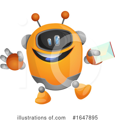 Royalty-Free (RF) Robot Clipart Illustration by Morphart Creations - Stock Sample #1647895
