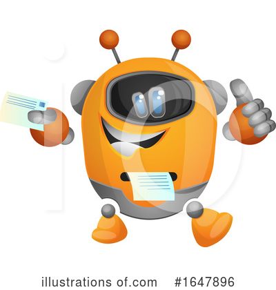 Royalty-Free (RF) Robot Clipart Illustration by Morphart Creations - Stock Sample #1647896