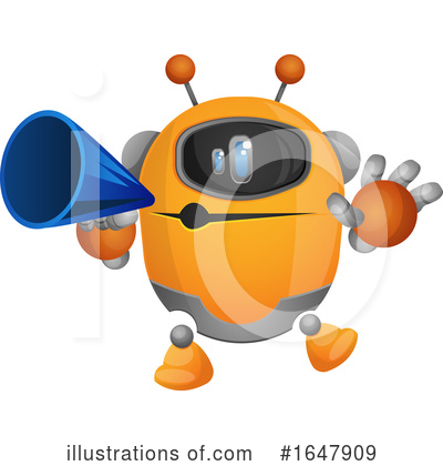 Royalty-Free (RF) Robot Clipart Illustration by Morphart Creations - Stock Sample #1647909