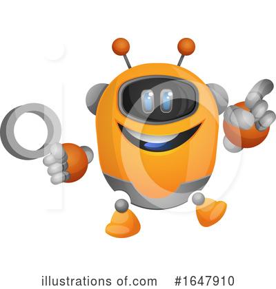 Royalty-Free (RF) Robot Clipart Illustration by Morphart Creations - Stock Sample #1647910