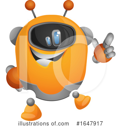 Royalty-Free (RF) Robot Clipart Illustration by Morphart Creations - Stock Sample #1647917