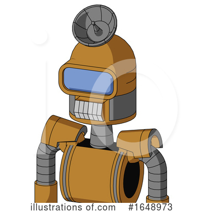 Royalty-Free (RF) Robot Clipart Illustration by Leo Blanchette - Stock Sample #1648973