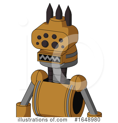 Royalty-Free (RF) Robot Clipart Illustration by Leo Blanchette - Stock Sample #1648980