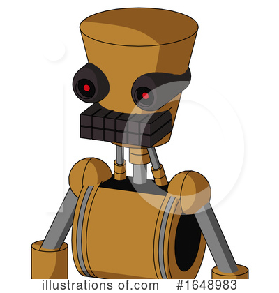 Royalty-Free (RF) Robot Clipart Illustration by Leo Blanchette - Stock Sample #1648983