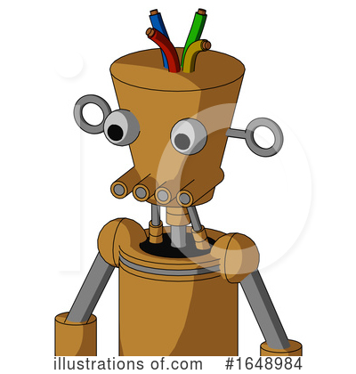 Royalty-Free (RF) Robot Clipart Illustration by Leo Blanchette - Stock Sample #1648984