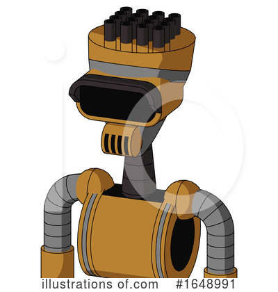Royalty-Free (RF) Robot Clipart Illustration by Leo Blanchette - Stock Sample #1648991