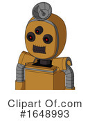 Robot Clipart #1648993 by Leo Blanchette