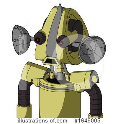 Royalty-Free (RF) Robot Clipart Illustration by Leo Blanchette - Stock Sample #1649005
