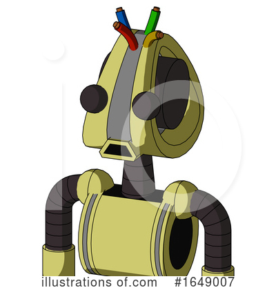 Royalty-Free (RF) Robot Clipart Illustration by Leo Blanchette - Stock Sample #1649007