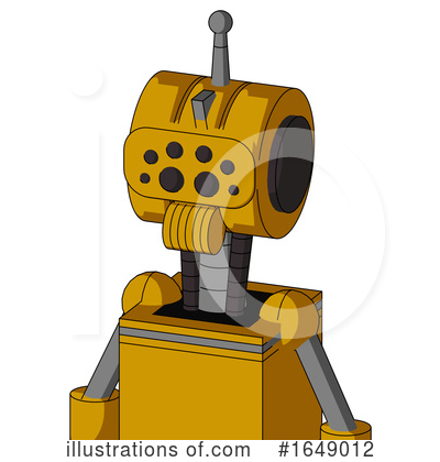 Royalty-Free (RF) Robot Clipart Illustration by Leo Blanchette - Stock Sample #1649012