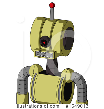 Royalty-Free (RF) Robot Clipart Illustration by Leo Blanchette - Stock Sample #1649013