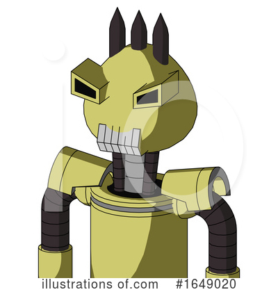 Royalty-Free (RF) Robot Clipart Illustration by Leo Blanchette - Stock Sample #1649020