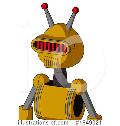 Royalty-Free (RF) Robot Clipart Illustration by Leo Blanchette - Stock Sample #1649021