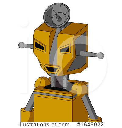 Royalty-Free (RF) Robot Clipart Illustration by Leo Blanchette - Stock Sample #1649022