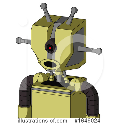 Royalty-Free (RF) Robot Clipart Illustration by Leo Blanchette - Stock Sample #1649024
