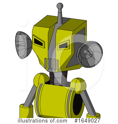Royalty-Free (RF) Robot Clipart Illustration by Leo Blanchette - Stock Sample #1649027