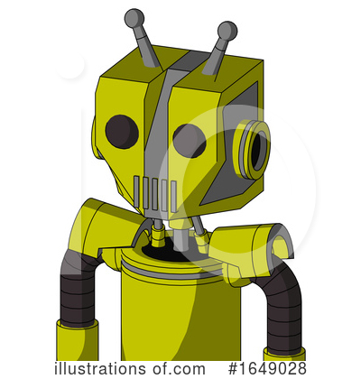 Royalty-Free (RF) Robot Clipart Illustration by Leo Blanchette - Stock Sample #1649028