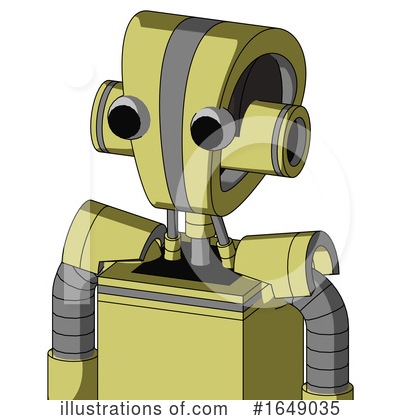 Royalty-Free (RF) Robot Clipart Illustration by Leo Blanchette - Stock Sample #1649035