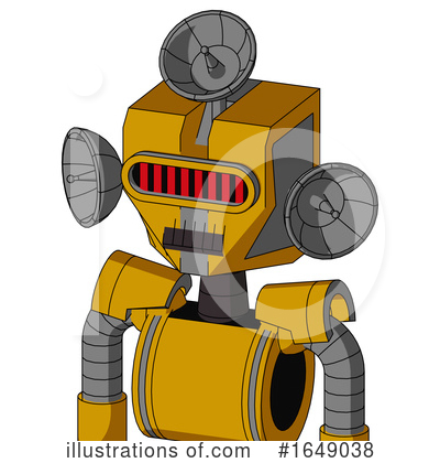 Royalty-Free (RF) Robot Clipart Illustration by Leo Blanchette - Stock Sample #1649038