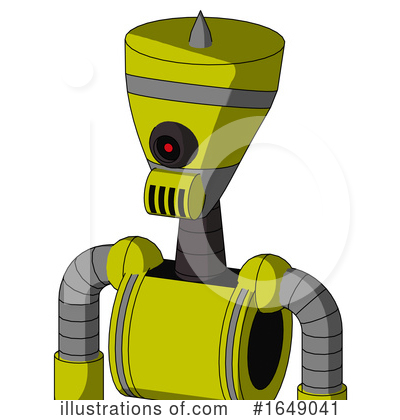 Royalty-Free (RF) Robot Clipart Illustration by Leo Blanchette - Stock Sample #1649041