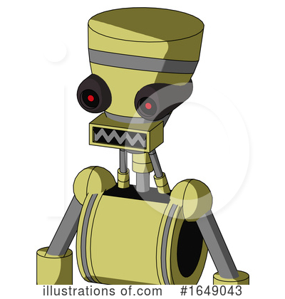 Royalty-Free (RF) Robot Clipart Illustration by Leo Blanchette - Stock Sample #1649043