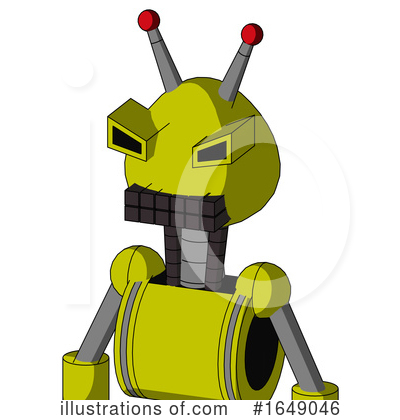 Royalty-Free (RF) Robot Clipart Illustration by Leo Blanchette - Stock Sample #1649046