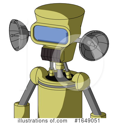 Royalty-Free (RF) Robot Clipart Illustration by Leo Blanchette - Stock Sample #1649051