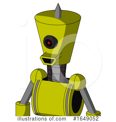 Royalty-Free (RF) Robot Clipart Illustration by Leo Blanchette - Stock Sample #1649052