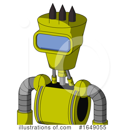 Royalty-Free (RF) Robot Clipart Illustration by Leo Blanchette - Stock Sample #1649055