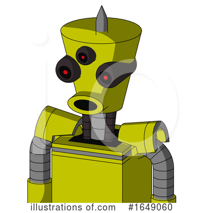 Royalty-Free (RF) Robot Clipart Illustration by Leo Blanchette - Stock Sample #1649060