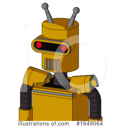 Royalty-Free (RF) Robot Clipart Illustration by Leo Blanchette - Stock Sample #1649064