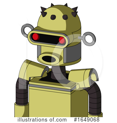 Royalty-Free (RF) Robot Clipart Illustration by Leo Blanchette - Stock Sample #1649068