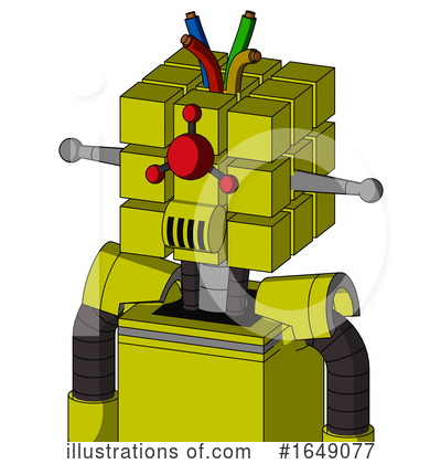 Royalty-Free (RF) Robot Clipart Illustration by Leo Blanchette - Stock Sample #1649077