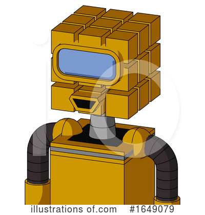 Royalty-Free (RF) Robot Clipart Illustration by Leo Blanchette - Stock Sample #1649079