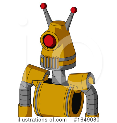 Royalty-Free (RF) Robot Clipart Illustration by Leo Blanchette - Stock Sample #1649080