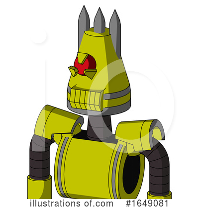 Royalty-Free (RF) Robot Clipart Illustration by Leo Blanchette - Stock Sample #1649081