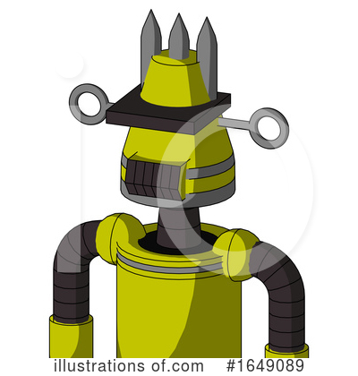 Royalty-Free (RF) Robot Clipart Illustration by Leo Blanchette - Stock Sample #1649089