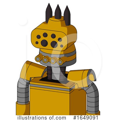 Royalty-Free (RF) Robot Clipart Illustration by Leo Blanchette - Stock Sample #1649091