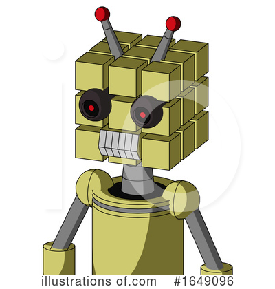 Royalty-Free (RF) Robot Clipart Illustration by Leo Blanchette - Stock Sample #1649096