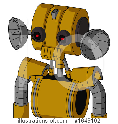 Royalty-Free (RF) Robot Clipart Illustration by Leo Blanchette - Stock Sample #1649102