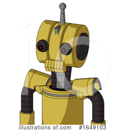 Royalty-Free (RF) Robot Clipart Illustration by Leo Blanchette - Stock Sample #1649103