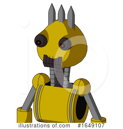 Royalty-Free (RF) Robot Clipart Illustration by Leo Blanchette - Stock Sample #1649107