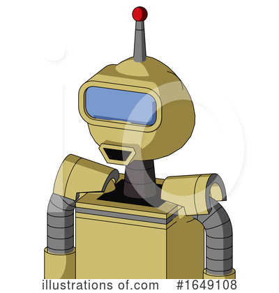 Royalty-Free (RF) Robot Clipart Illustration by Leo Blanchette - Stock Sample #1649108