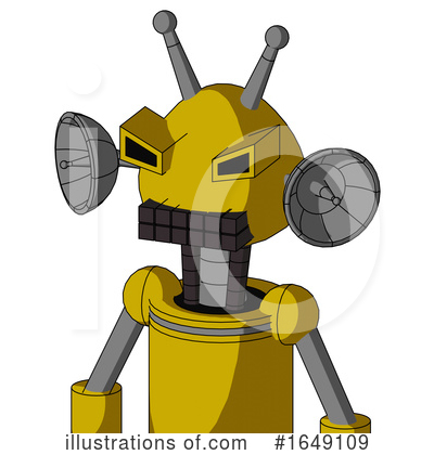 Royalty-Free (RF) Robot Clipart Illustration by Leo Blanchette - Stock Sample #1649109