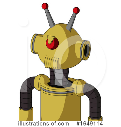 Royalty-Free (RF) Robot Clipart Illustration by Leo Blanchette - Stock Sample #1649114